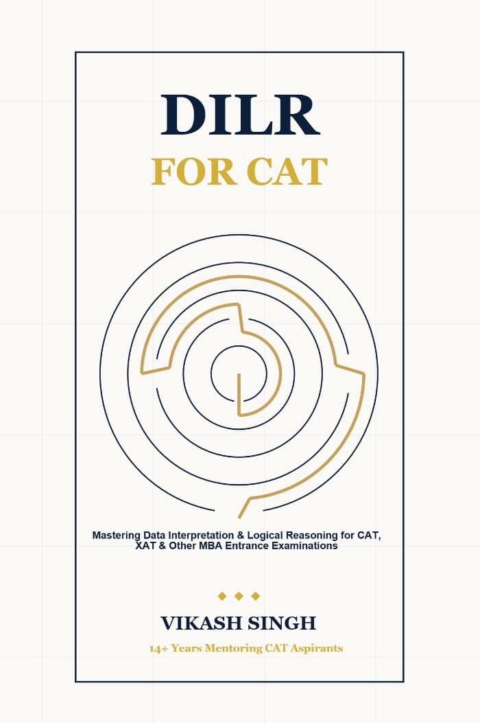Cover of DILR for CAT by Vikash Singh